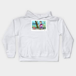 It's of course some type of AirDale. Kids Hoodie